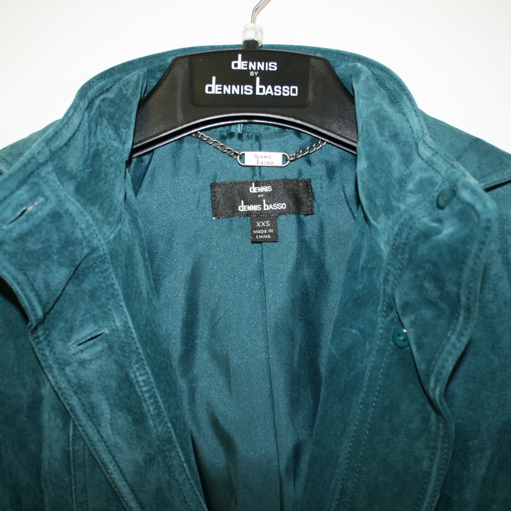 💕Washable Suede Anorak, Zip Off Hood - Picture 5 of 7